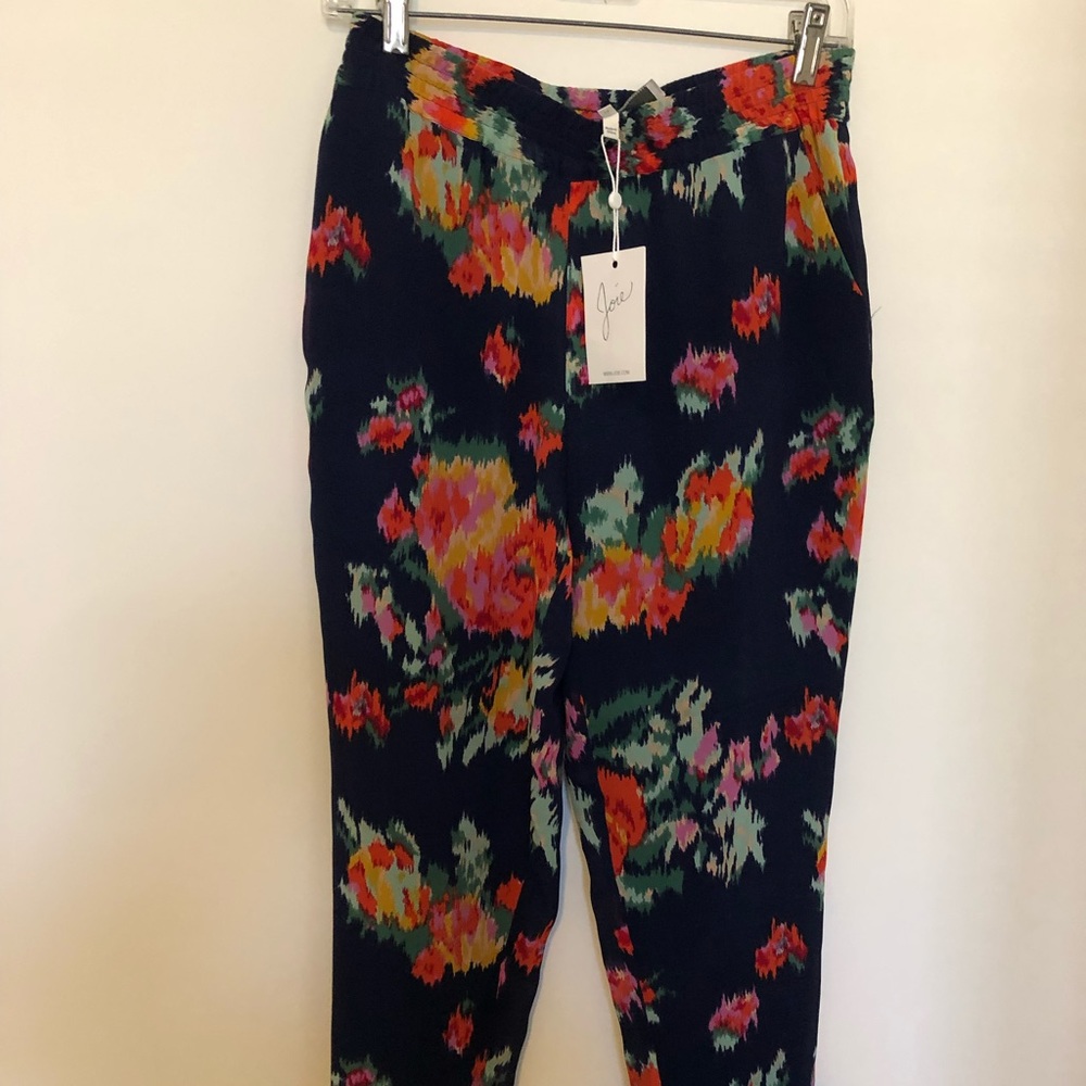 Joie floral pants NWT